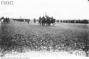 Uroczystości Święta Żołnierza w Miechowie (15 sierpnia 1927 r.) / Źródło: NAC, sygn. 1-P-3354-1
