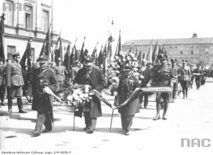 Rocznica bitwy warszawskiej ? uroczystości Święta Żołnierza w Warszawie, 15 sierpnia 1936 roku. / histmag.org.pl