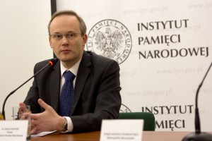 Prezes Instytutu dr Łukasz Kamiński. Źródło: ipn.gov.pl
