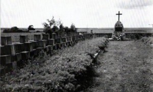 Cmentarz w Surkontach-widok z początku lat 90./ Źródło:  http://www.ivrozbiorpolski.pl/index.php?page=surkonty