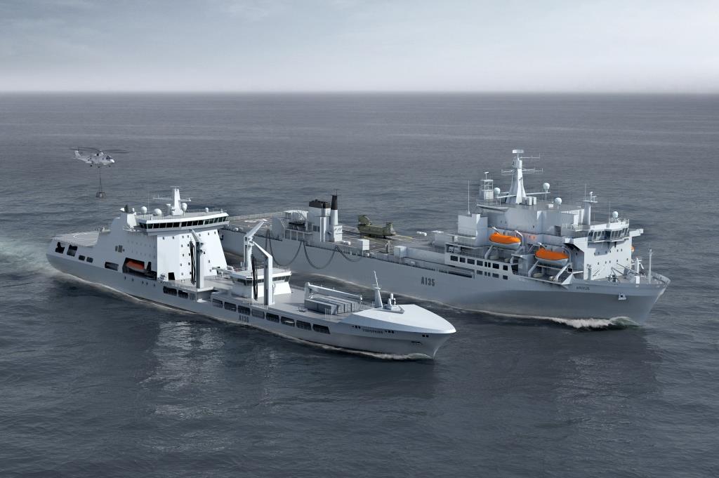 Okręty wsparcia typu Aegir, które odniosła już sukcesy w Wielkiej Brytanii oraz Norwegii. Czy Polska MW może liczyć na zbliżone oferty jednostek typu Aegir? Źródło: bmtdsl.co.uk