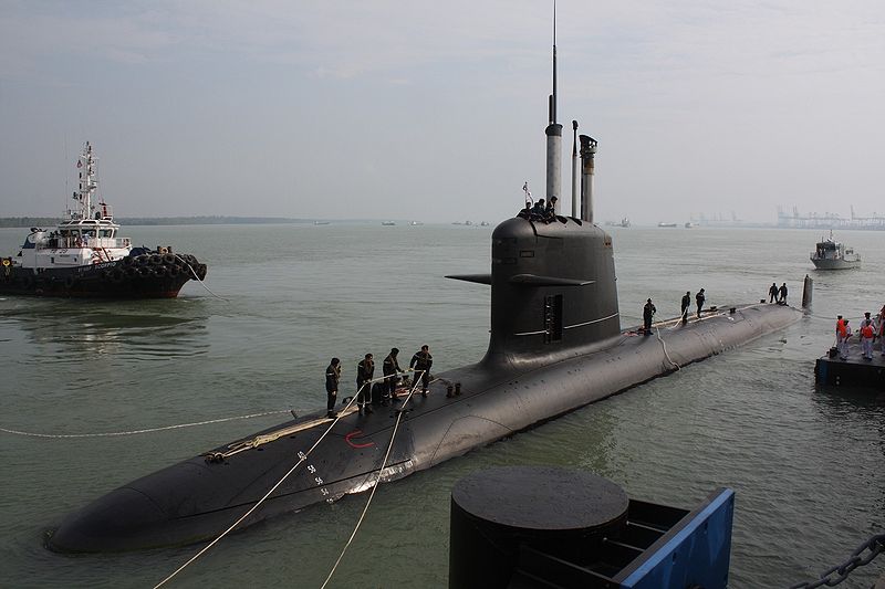 Okręt podwodny typu Scorp?ne / Źródło: Wikimedia