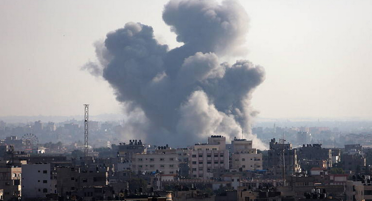 Walki w Strefie Gazy / Źródło: www.epa.gov