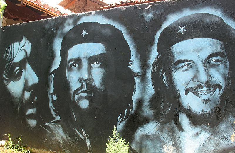 Mural poświęcony Che w Granadzie w Nikaragui | Źródło: Wikimedia