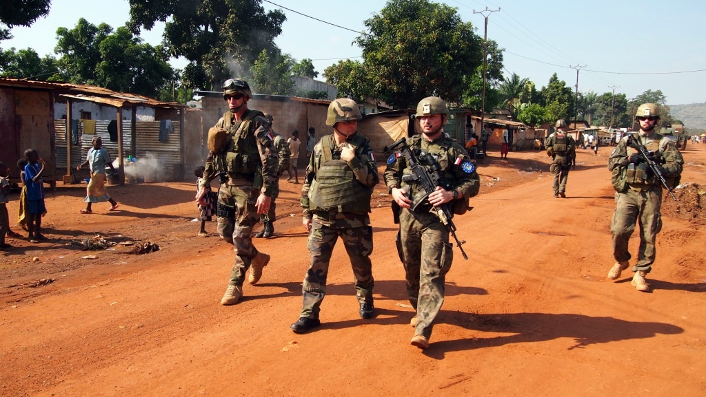 Polscy żołnierze w Bangui (RŚA) / Źródło: www.pkwrsa.wp.mil.pl