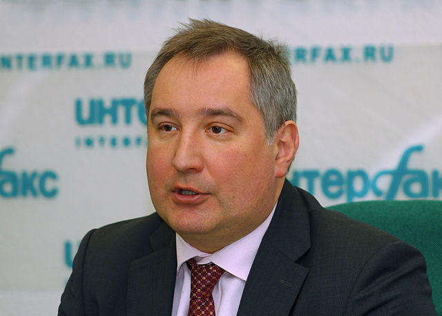 Dmitrij Rogozin -  wicepremier Rosji odpowiadający za przemysł obronny i kosmiczny, nieoficjalny reprezentant partii Rodina / Źródło: Wikimedia Commons