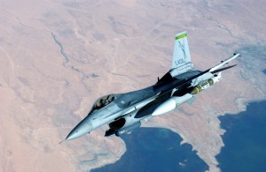 F-16, główny samolot bojowy lotnictwa NATO podczas AF / Źródło: Wikipedia Wolna Encyklopedia