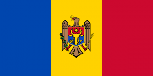 Flaga Mołdawii / Źródło: Wikipedia Wolna Encyklopedia