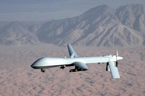 Debiut bojowy BAL (popularnych dronów) podczas AF- na zdjęciu Predator / Źródło: Wikipedia Wolna Encyklopedia