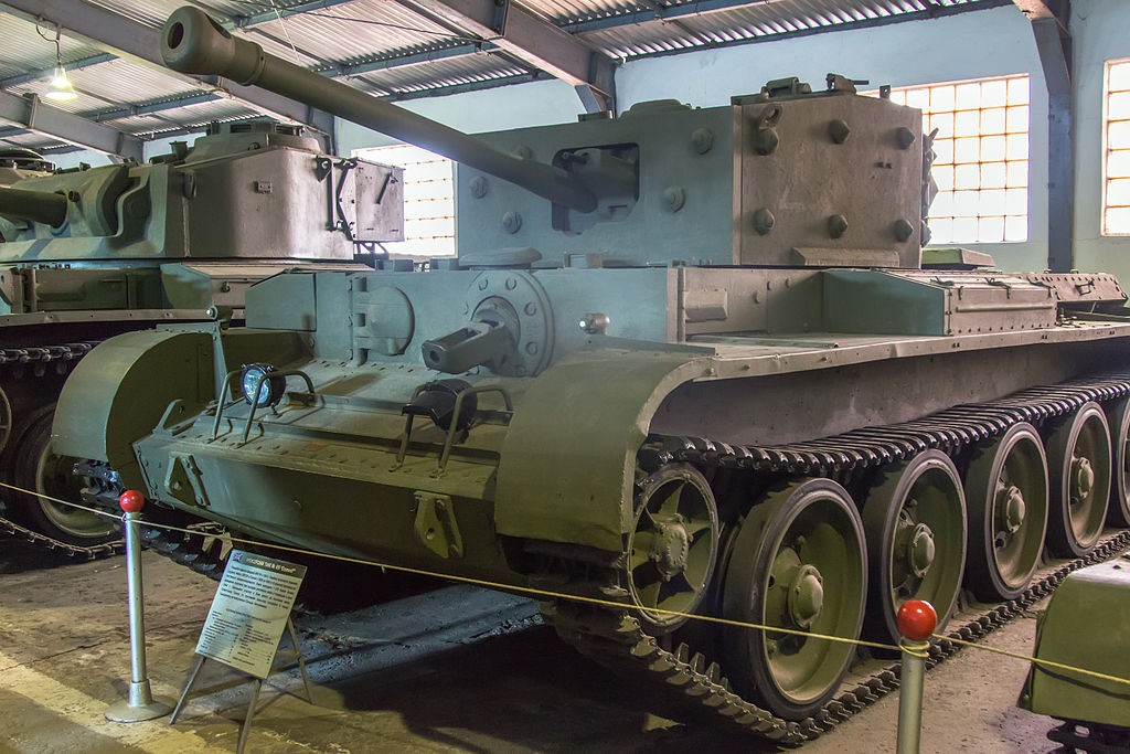 Jeden z sześciu Cromwelli wysłanych na testy do ZSRR w Muzeum Czołgów w Kubiance / Źródło: Wikimedia Commons