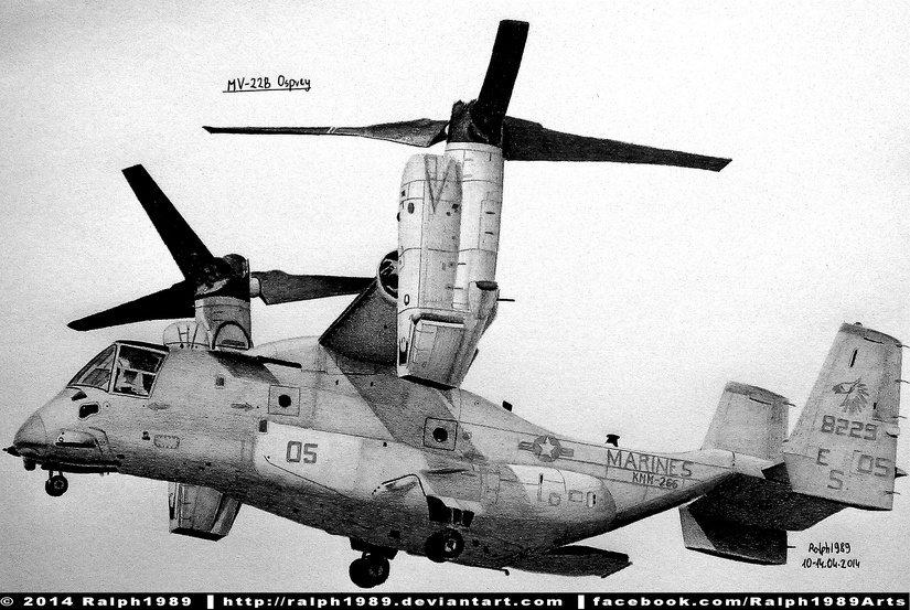 MV-22B Osprey by Ralph1989.
