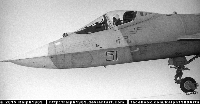 T-50-1 PAK FA by Ralph1989