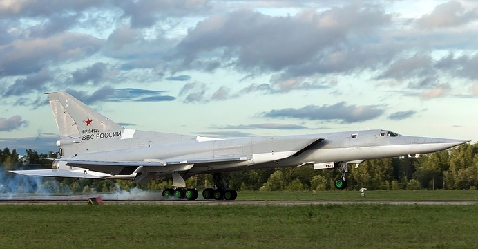 Bombowiec dalekiego zasięgu Tu-22M3 / Wikimedia Commons.