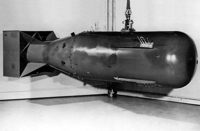 Replika bomby atomowej Little Boy. / Wikimedia Commons.