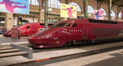 Pociągi przewoźnika Thalys na Gare du Nord w Paryżu. / wikipedia.pl