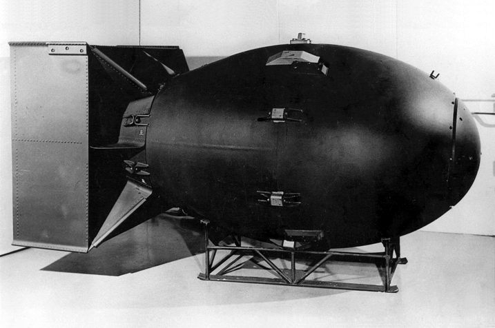 Replika bomby atomowej Fat Man. / Wikimedia Commons.