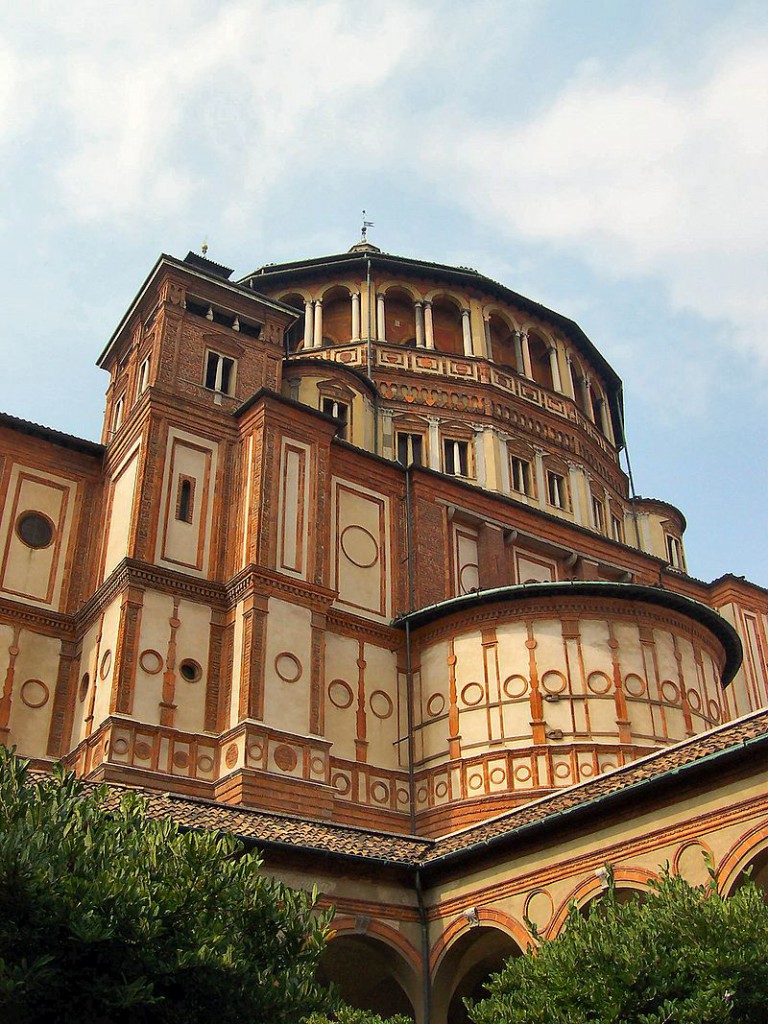 Renesans: D. Bramante, rotunda kościoła S. Maria delle Grazie w Mediolanie