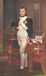 Napoleon I (mal. Jacques-Louis David)/ Źródło: Wikimedia Commons