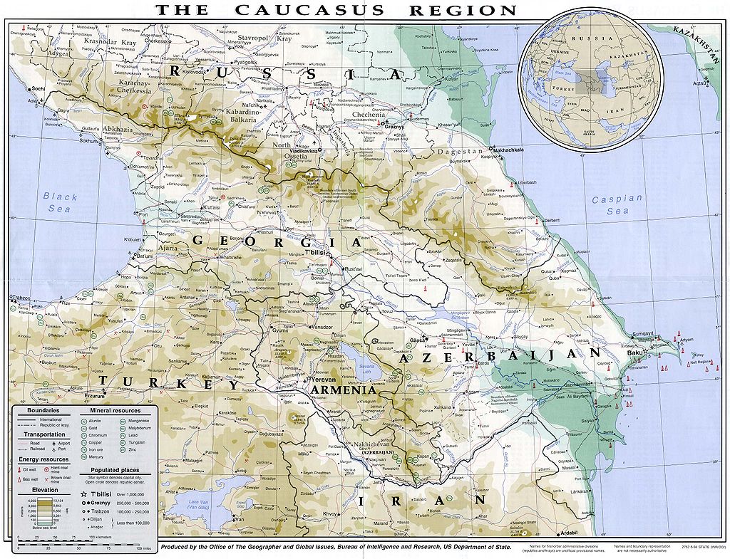Kaukaz/ Źródło: Wikimedia Commons