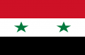 Flaga Syrii / Źródło: Wikipedia Wolna Encyklopedia