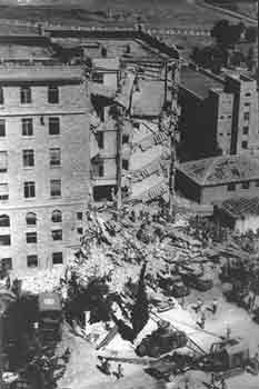 Zamach na hotel King David w Jerozolimie 22 lipca 1946 roku / Źródło: Wikimedia Commons