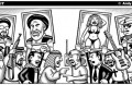 "Zderzenie cywilizacji" / Andy Singer - Politicalcartoons.com
