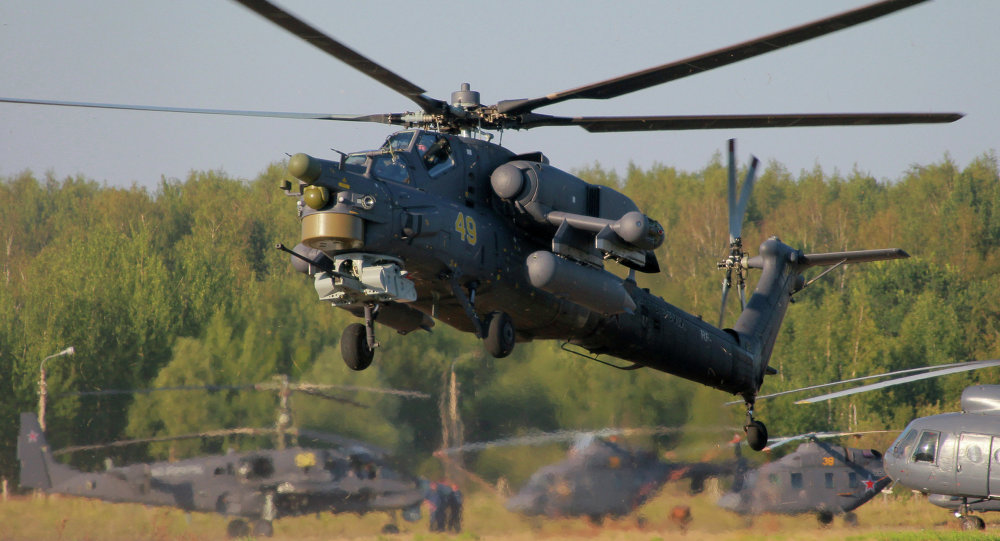 Mi-28 - (oznaczenie NATO: Havoc) ? dwumiejscowy śmigłowiec szturmowy w układzie tandem.