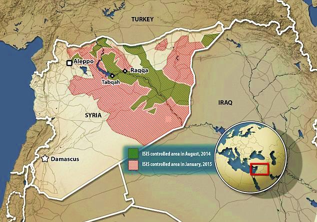 ISIS w Syrii 2014-2015 r.