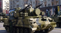 Rosja opracowuje nową broń kalibru 57 mm, która zastąpi dwa istniejące już systemy obrony powietrznej - ZSU-23-4 ?Szyłka" (kod NATO AWL) oraz 2K22 ?Tunguska" (kod NATO SA-19 Grison).