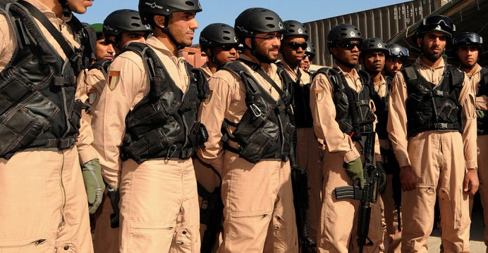 Żołnierze Zjednoczonych Emiratów Arabskich. / Źródło: domena publiczna