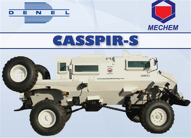 Casspir-S - krótsza wersja standardowego transportera opancerzonego Casspir 4x4. Źródło: popularmechanics.co.za