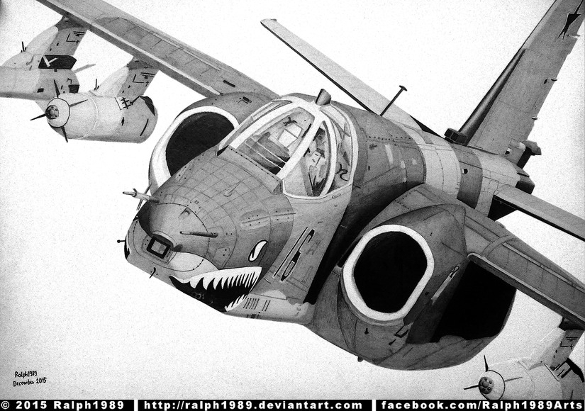 Su-25 Grach, rysunek autorstwa Ralph1989. 