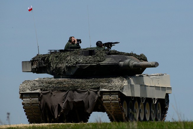 Leopard 2A5 (Polska) / fot. 7th Army Joint Multinational Training Command (Flickr).