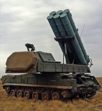 System 9K317M Buk-M3 (9K37M3). / fot. Twitter @IRGC_QF.