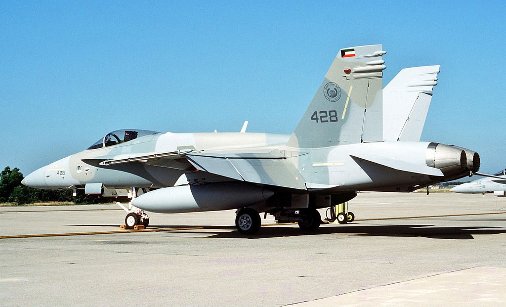 KC-18C Hornet. Kuwejt wykorzystuje 27 takich maszyn. /Fot. Wikimedia Commons.