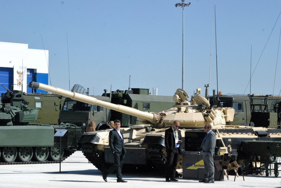 Proponowany przez izraelską firmę Elbit Systems pakiet modernizacyjny dla czołgów rodziny T-72. /Fot. kapital.kz (domena publiczna)
