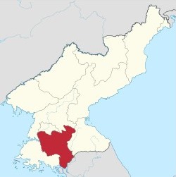 Północnokoreańska prowincja Hwanghae Północne. / Wikimedia Commons.