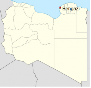 Do katastrofy w której zginęło trzech francuskich komandosów doszło nieopodal Benghazi (drugiego co do wielkości miasta Libii). /Fot. Wikimedia Commons.