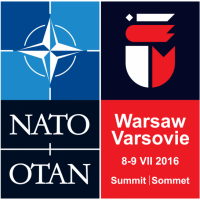 Oficjalne logo Szczytu NATO w Warszawie. /Fot. NATO
