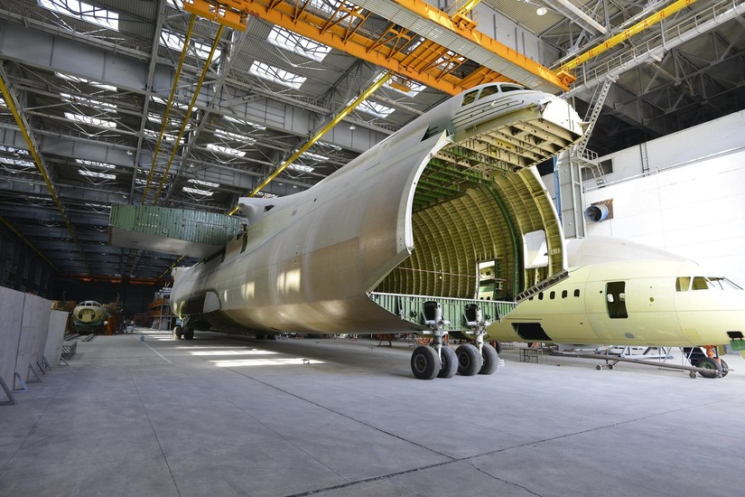 Drugi, nieukończony An-225 Mrija. / fot. Przedsiębiorstwo Państwowe Antonow.