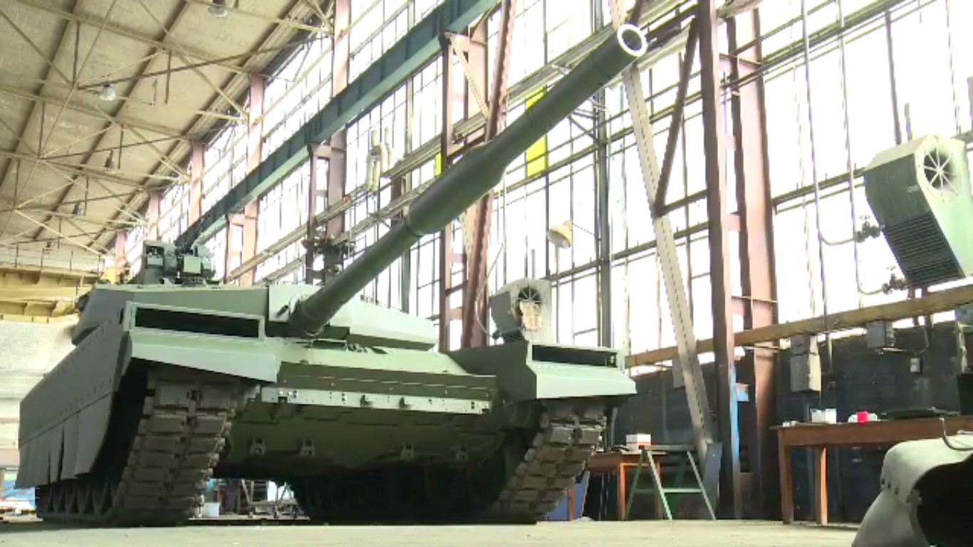 Modernizacja czołgu PT-91 Twardy. / Fot. screen YouTube.