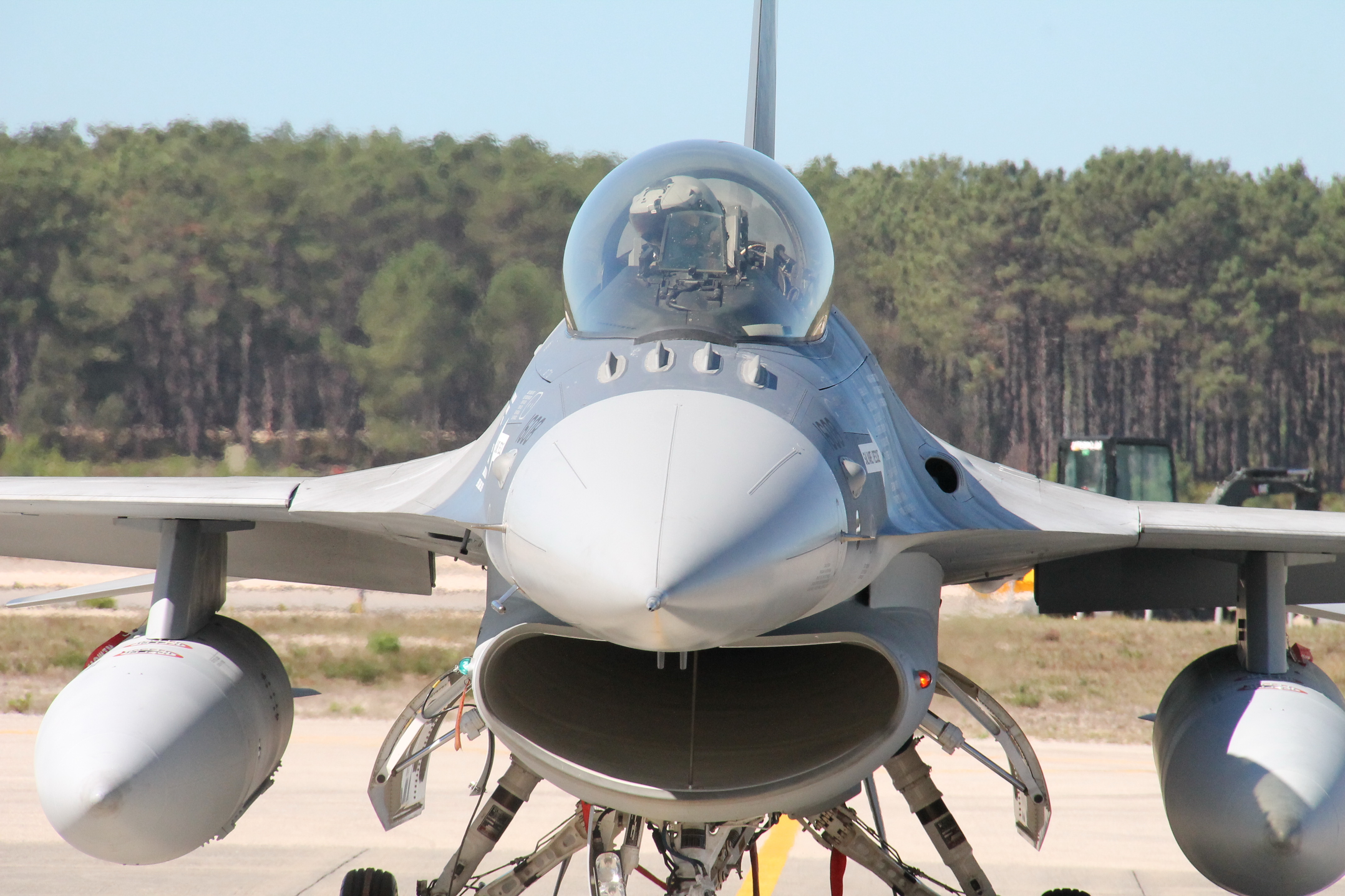Rumuński F-16 Fightning. /Fot. Eugen Mihai via MO Rumunii. 
