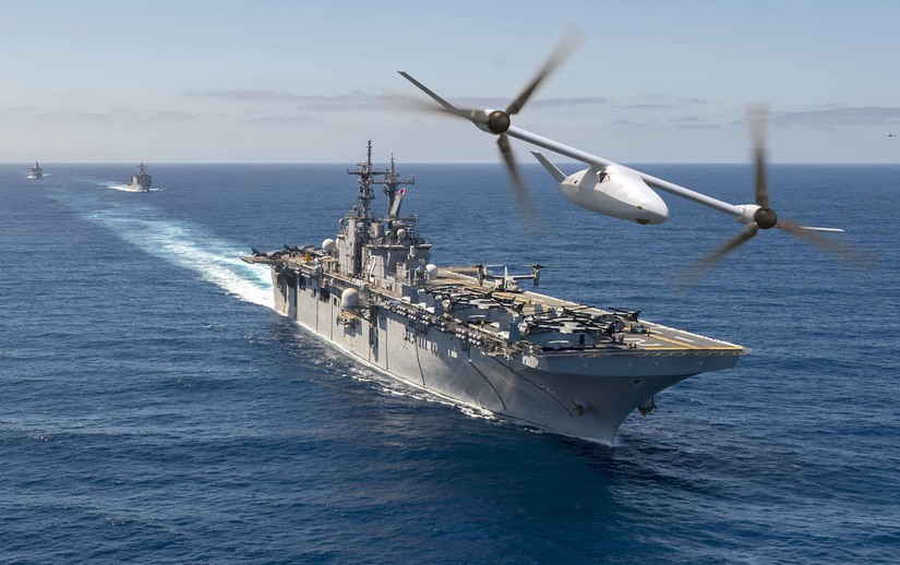 Podstawową platformą dla V-247 Vigilant ma być pokład okrętu wojennego. / fot. Bell Helicopter.
