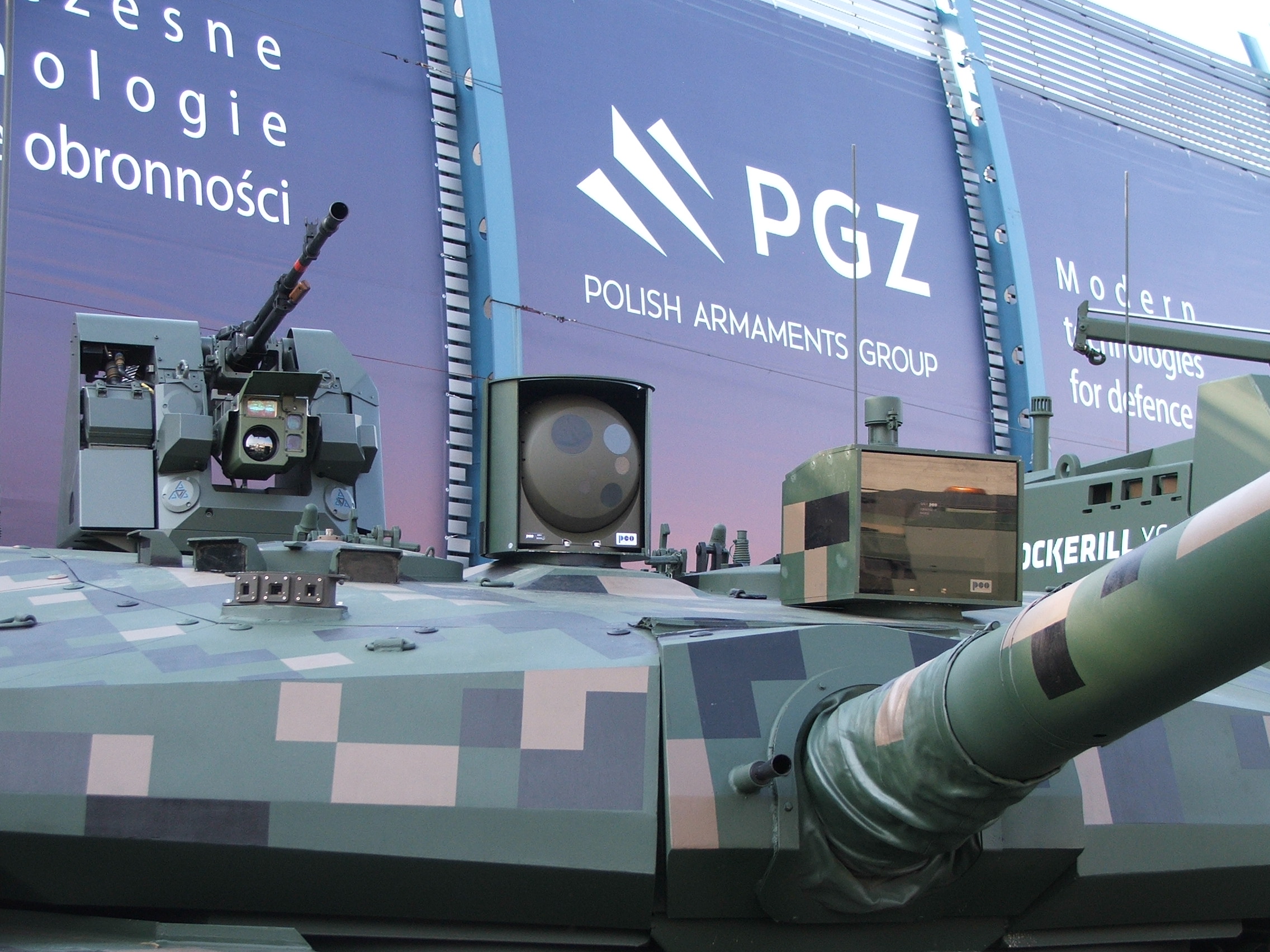 PT-16 w czasie XXIV Międzynarodowego Salonu Przemysłu Obronnego MSPO 2016 w Kielcach. /Fot. Damian Ratka