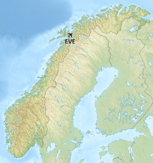 Baza lotnicza Evenes, Nordland, Norwegia. / Wikimedia Commons.