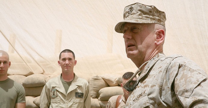 Gen. James N. Mattis w Iraku w 2007 roku jako dowódca USMC. / Wikimedia Commons (domena publiczna).