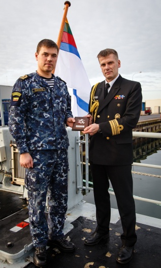 /Fot. Lieutenant Junior Grade Vytautas Drejeris