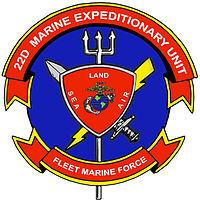 Logo 22. Jednostki Ekspedycyjnej Piechoty Morskiej. / Wikimedia Commons (domena publiczna).