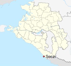 Soczi, Kraj Krasnodarski, Rosja. / Wikimedia Commons.