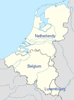 Kraje Beneluksu - Belgia. Holandia oraz Luksemburg. /Fot. Wikimedia Commons